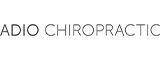 the text “ADIO CHIROPRACTIC” on a transparent background