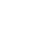 White outline icon of a human torso