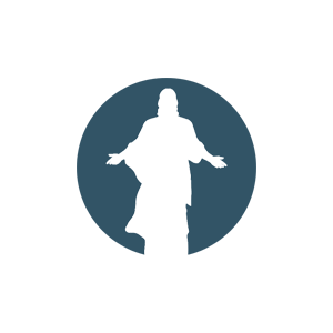 Open-armed human silhouette